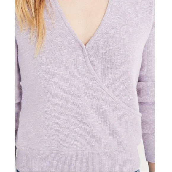 Madewell Wrap Sweater - Picture 7 of 8